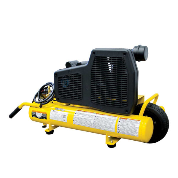 DeWalt 1.9-HP 8-Gallon Electric Dual Voltage Wheelbarrow Air Compressor (DXCMTA1980854) - Image 4