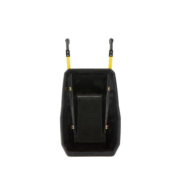 Gorilla Cart Yard Cart Wheelbarrow Polyethylene Bed 7 Cu. Ft. Capacity (GCR-7S) - Image 7