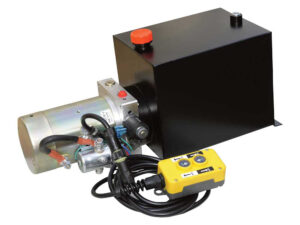 NorTrac® 12 Volt DC Hydraulic Power Unit - Single Acting - Dump Trailer (47370)
