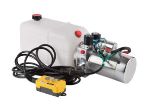 NorTrac® 12 Volt DC Hydraulic Power Unit - Dual Acting - Dump Trailer (47420)