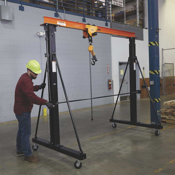 Bannon Adjustable Gantry Crane 2,000-lb. Capacity (57023) - Image 5