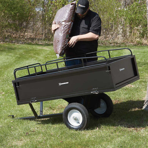 Strongway® Steel ATV Trailer - 1,200-Lb. Capacity - 18 Cubic Foot Trailer (46443) - Image 10