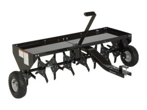 Strongway® Tow Behind Plug Lawn Aerator 48 In. 32 Coring Plugs (49167)