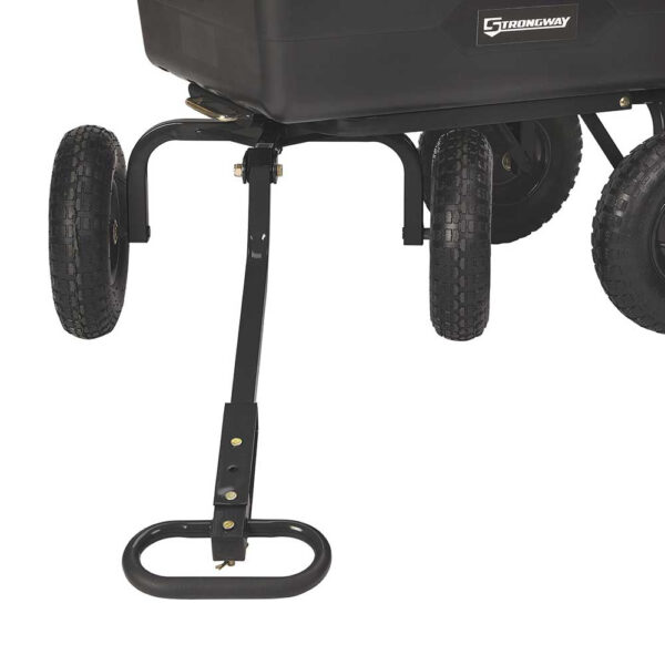 Strongway® Poly Garden Wagon — 1200-Lb Capacity - 6 Cubic Foot Trailer (64409) - Image 2
