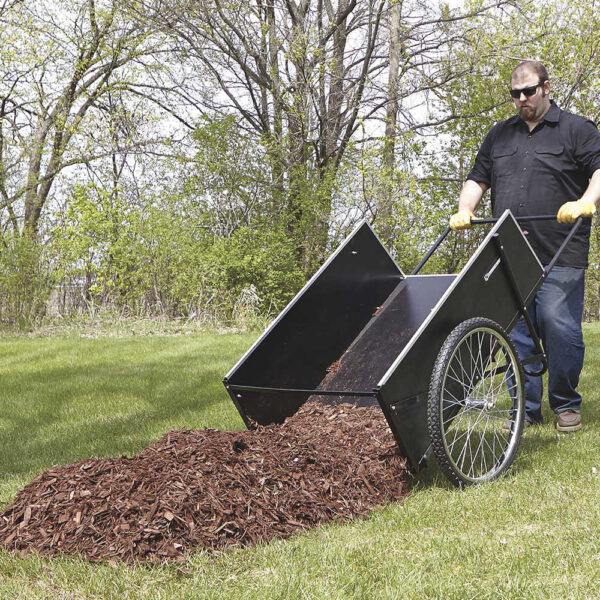 Strongway® Garden Cart — 400-lb. Capacity - 14 Cubic Foot Trailer (46441) - Image 9