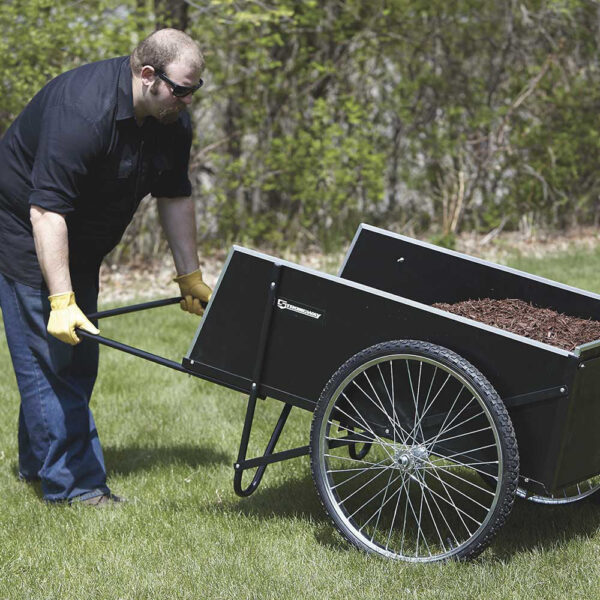 Strongway® Garden Cart — 400-lb. Capacity - 14 Cubic Foot Trailer (46441) - Image 6