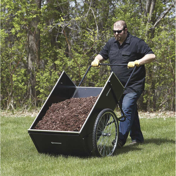 Strongway® Garden Cart — 400-lb. Capacity - 14 Cubic Foot Trailer (46441) - Image 4