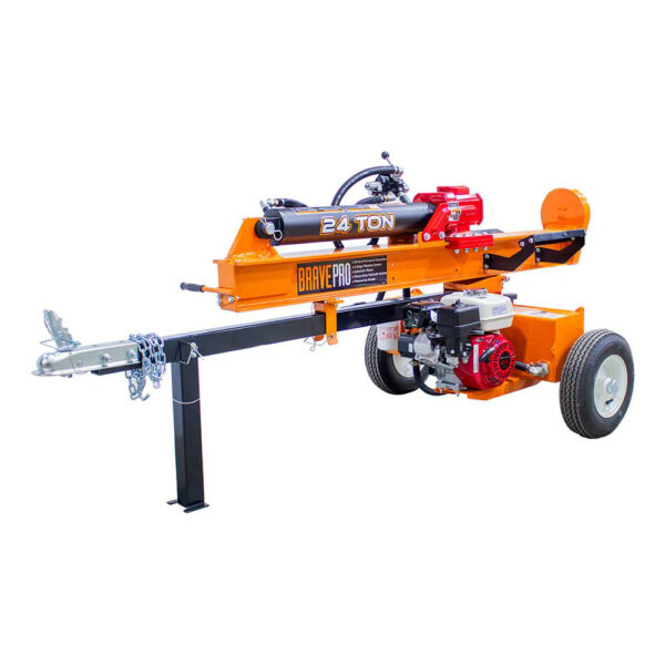 Brave 24 Ton Horizontal / Vertical Log Splitter Commercial Honda GX160 (VH1724GX)