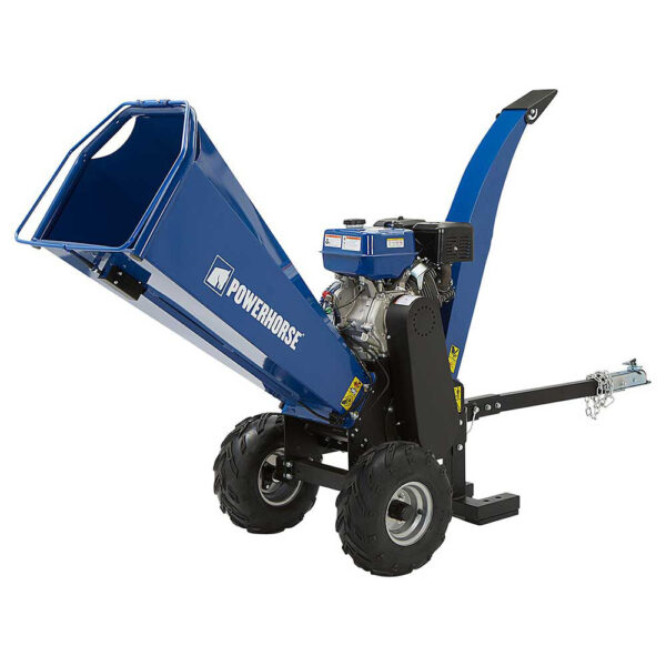 Powerhorse Towable 5in. Wood Chipper + Shredder — 420cc OHV Engine (115061)