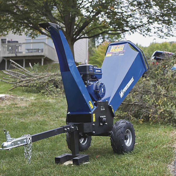 Powerhorse Towable 5in. Wood Chipper + Shredder — 420cc OHV Engine (115061) - Image 7