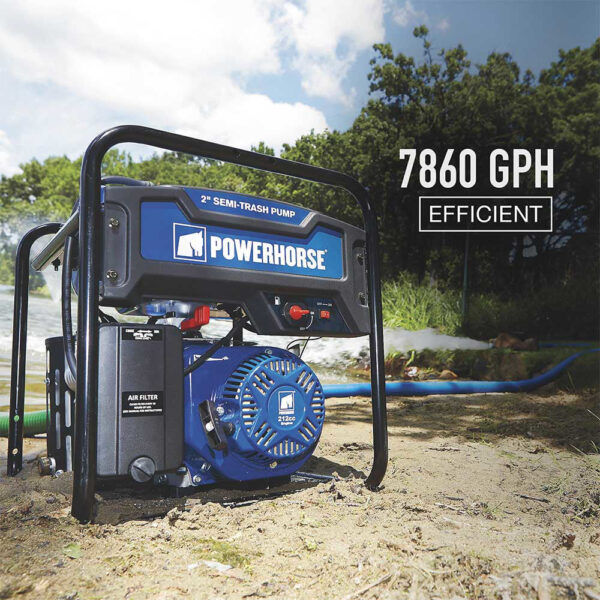 Powerhorse® Semi Trash 2" Water Pump Extended Run 131 GPM (750123) - Image 2