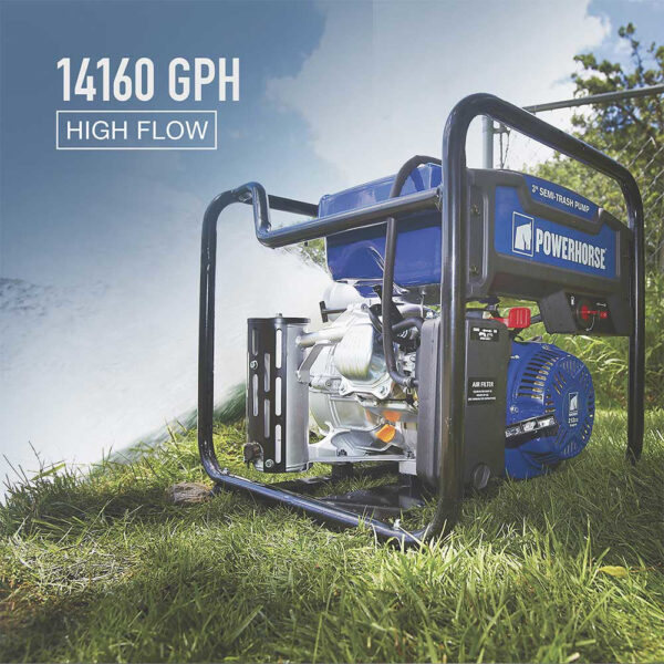 Powerhorse® Semi Trash 3" Water Pump Extended Run 236 GPM (750124) - Image 2