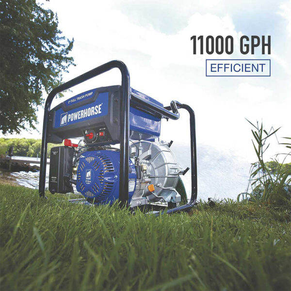 Powerhorse® Full Trash 2" Water Pump Extended Run 183 GPM (750126) - Image 2