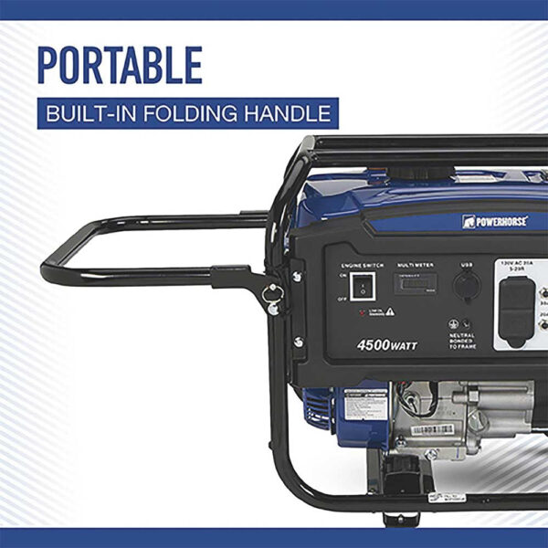 Powerhorse Portable Generator — 4500 Surge Watts, 3600 Rated Watts (102223) - Image 15