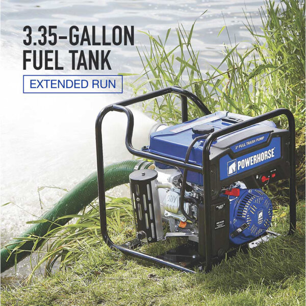 Powerhorse® Full Trash 3" Water Pump Extended Run 197 GPM (750127) - Image 6