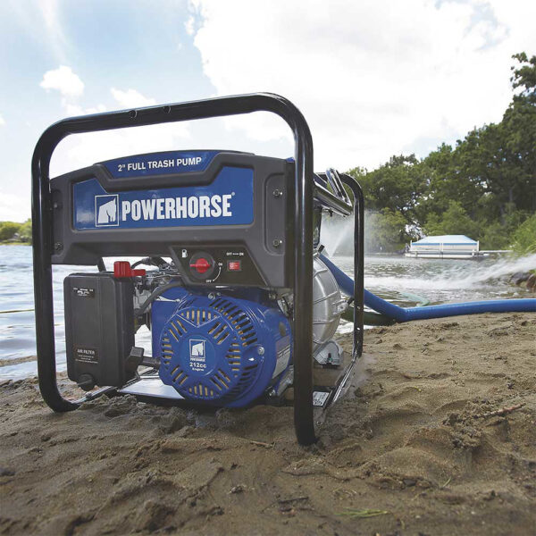 Powerhorse® Full Trash 2" Water Pump Extended Run 183 GPM (750126) - Image 9