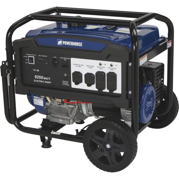 Powerhorse Portable Generator — 9250 Surge Watts, 7500 Rated Watts Electric Start (102222) - Image 3