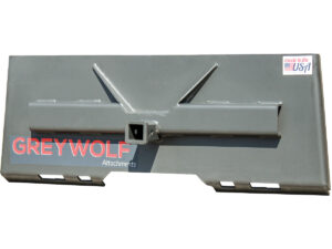 Grey Wolf™ Skid Steer Receiver Hitch Plate (1061)
