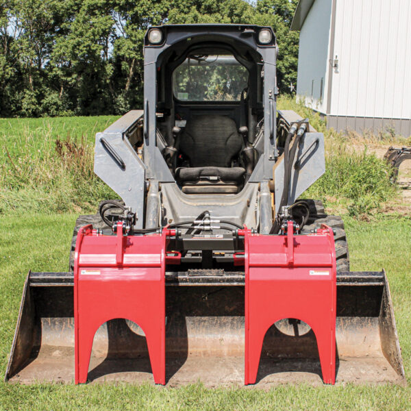 Grey Wolf™ Skid Steer Double Quick Attach Grapple (1066) - Image 9