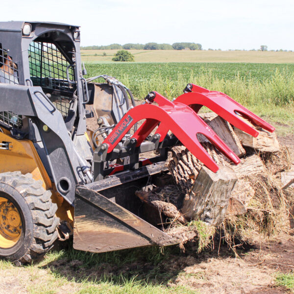 Grey Wolf™ Skid Steer Double Quick Attach Grapple (1066) - Image 10