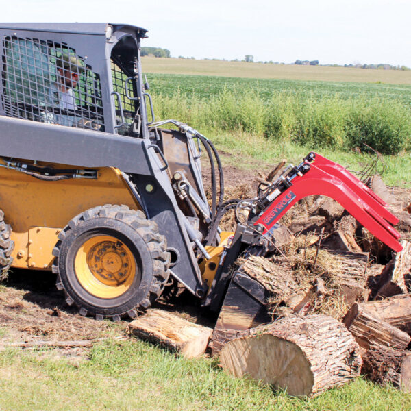 Grey Wolf™ Skid Steer Double Quick Attach Grapple (1066) - Image 11