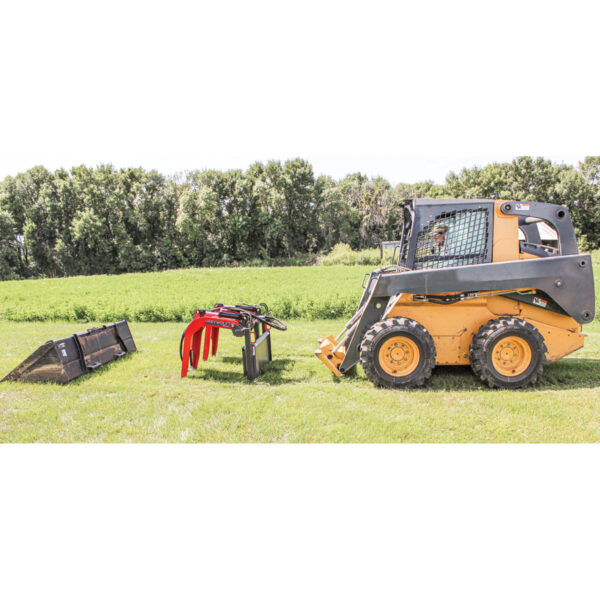 Grey Wolf™ Skid Steer Double Quick Attach Grapple (1066) - Image 4