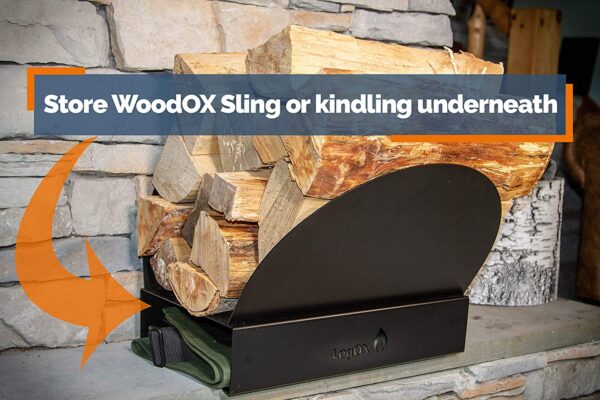 LogOX Hearth Bin Adjustable Firewood Rack (1141) - Image 6
