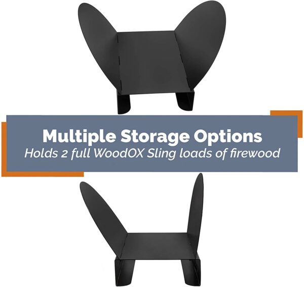 LogOX Hearth Bin Adjustable Firewood Rack (1141) - Image 2