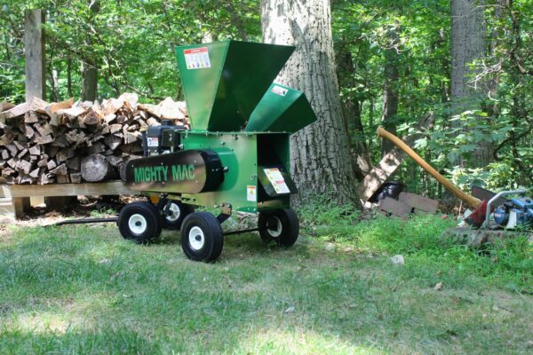 Mighty Mac™ Electric Start Wood Chipper Shredder 3-1/2” Max Capacity - 7HP (12PTE1100) - Image 3