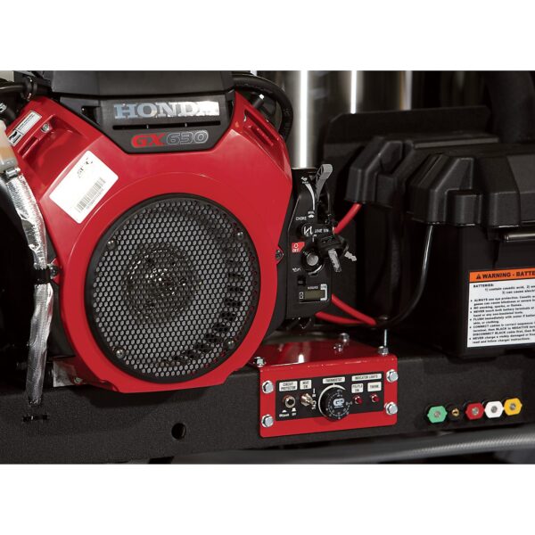NorthStar® Trailer-Mounted Hot Water Commercial Pressure Washer, 4000 PSI, 4.0 GPM, Honda Engine, 200-Gal (157595) - Image 8