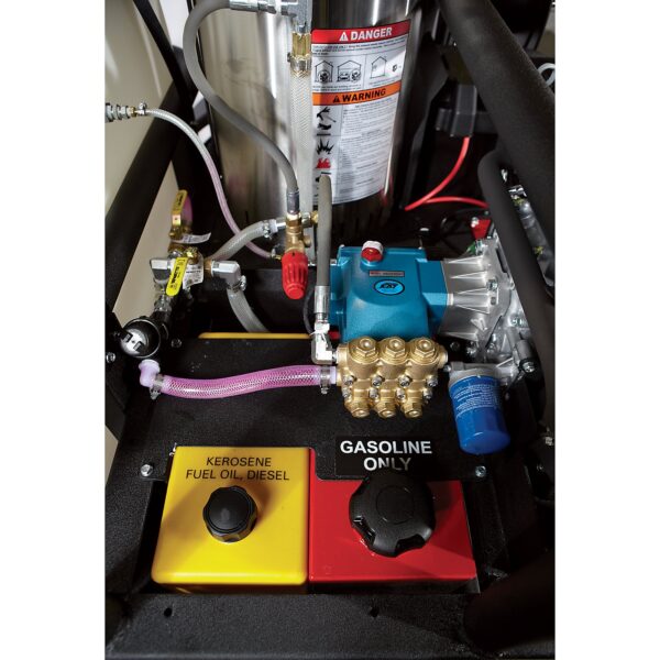 NorthStar® Trailer-Mounted Hot Water Commercial Pressure Washer, 4000 PSI, 4.0 GPM, Honda Engine, 200-Gal (157595) - Image 9