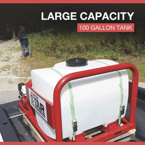 NorthStar® Skid Sprayer, 100-Gallon Capacity, 160cc Honda GX160 Engine, 5 GPM (268177) - Image 5