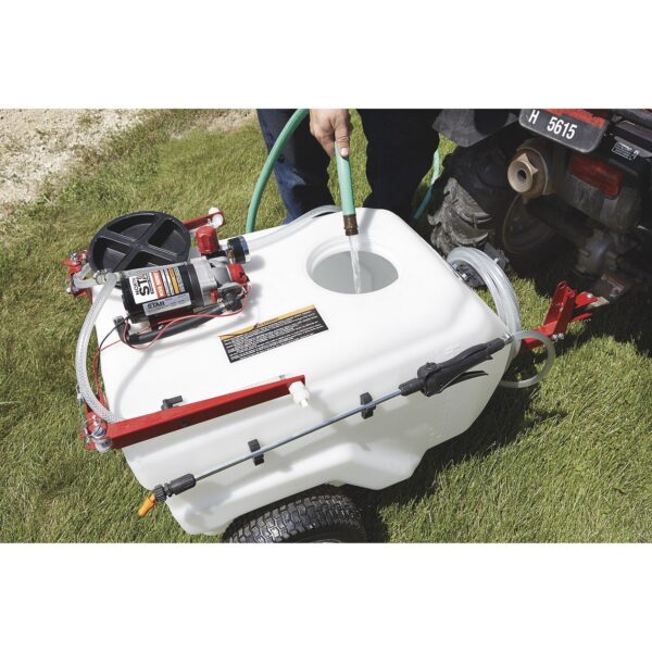 NorthStar® Tow-Behind Trailer Boom Broadcast and Spot Sprayer — 31-Gallon, 2.2 GPM (282785) - Image 5