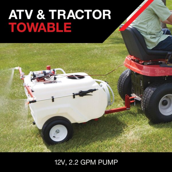NorthStar® Tow-Behind Trailer Boom Broadcast and Spot Sprayer — 31-Gallon, 2.2 GPM (282785) - Image 23