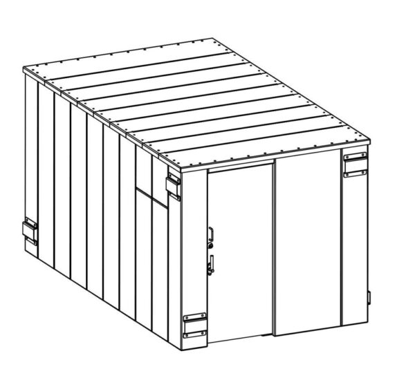 ESP Storm Shelter (25 Person) SR84X144G - Image 4