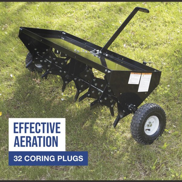 Strongway® Tow Behind Plug Lawn Aerator 48 In. 32 Coring Plugs (49167) - Image 11
