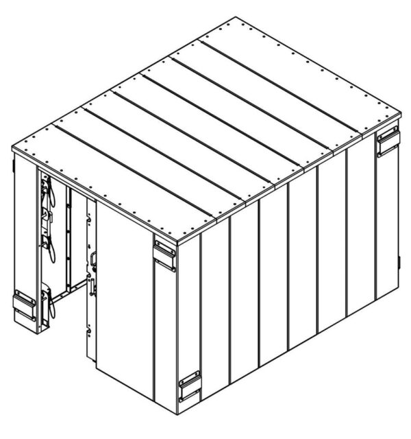 ESP Storm Shelter (20 Person) SR84X114G - Image 8