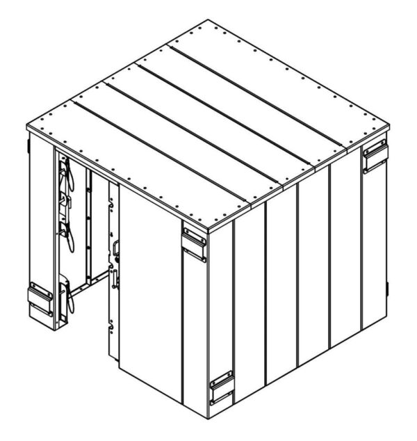 ESP Storm Shelter (14 Person) SR84X084G - Image 5