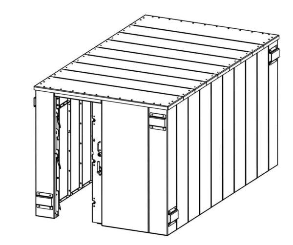 ESP Storm Shelter (25 Person) SR84X144G - Image 3
