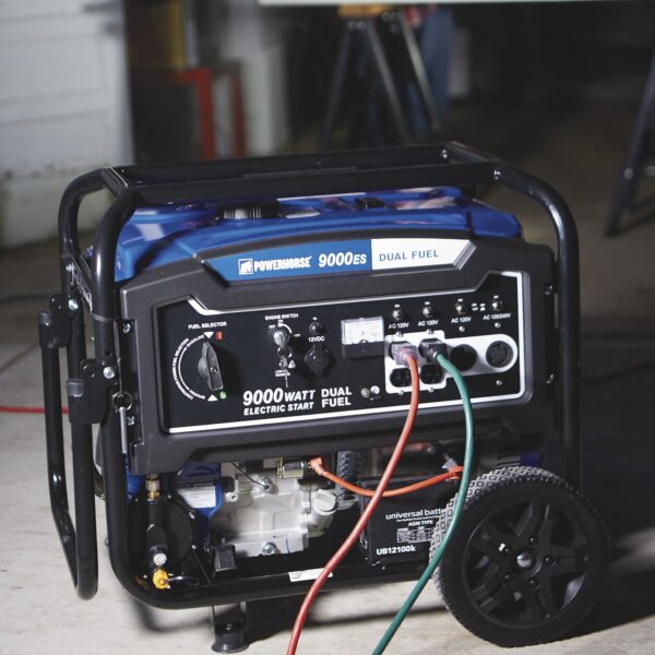 Powerhorse Portable Generator — 9000 Surge Watts, 7250 Rated Watts Electric Start (750133) - Image 12