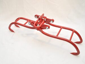 Heavy Duty Solid Steel 28" 4 Claw Log Grabber Tongs (44026)