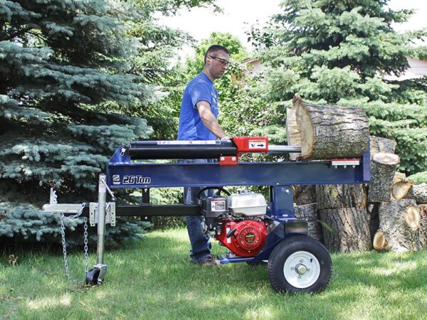 Iron and Oak 26 Ton Vertical Horizontal Log Splitter Torsion Axle (BHVH2616GXT) - Image 4