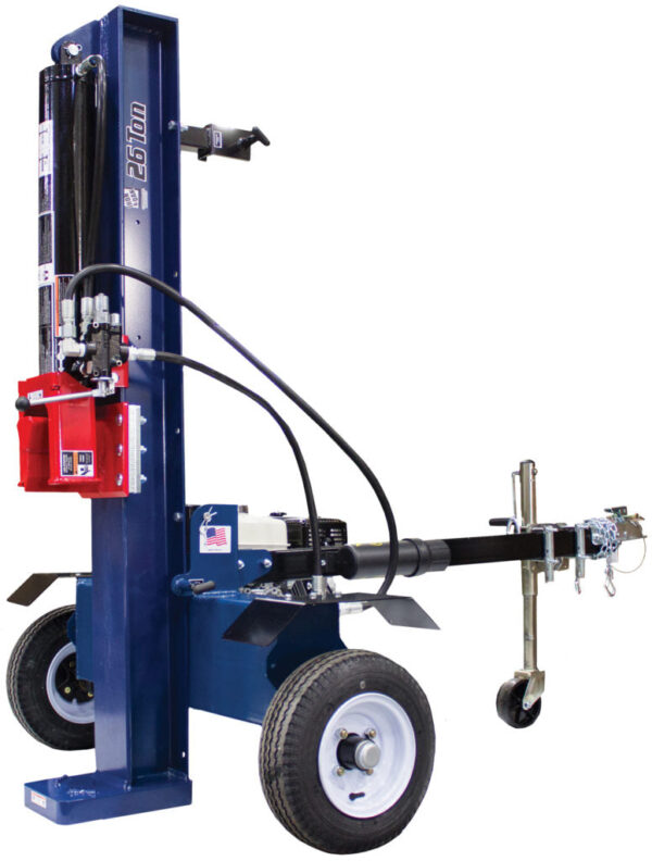 Iron and Oak 26 Ton Vertical Horizontal Log Splitter Torsion Axle (BHVH2616GXT) - Image 2