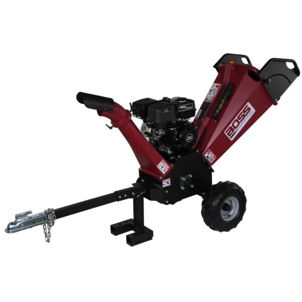 Boss Industrial 6" 14 HP Wood Chipper Shredder with Electric Start (CGR60) - Image 4