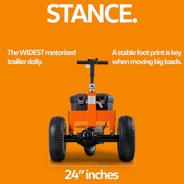 SuperHandy 800W 12V Electric Trailer Dolly 2" Ball Mount 2800 Capacity (GUO041) - Image 5