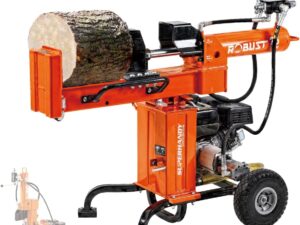 SuperHandy Horizontal Vertical 25 Ton 7HP Gas Powered Log Splitter (GUO096)