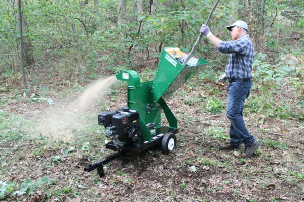 Mighty Mac™ Wood Chipper 5-3/4” Max Capacity - Electric Start 13.5HP Briggs (WC575E) - Image 5