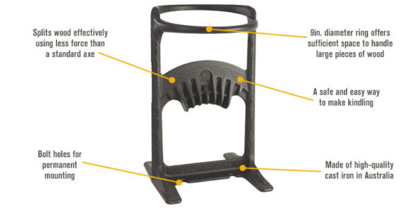 Kindling Cracker® King XL  Wood Splitter (BR2000) - Image 5