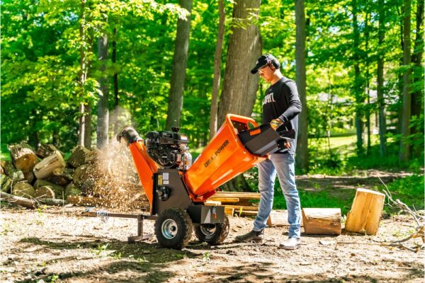 DK2 5 Inch Kinetic 9.5 HP Gas Powered Wood Chipper (OPC525) - Image 2