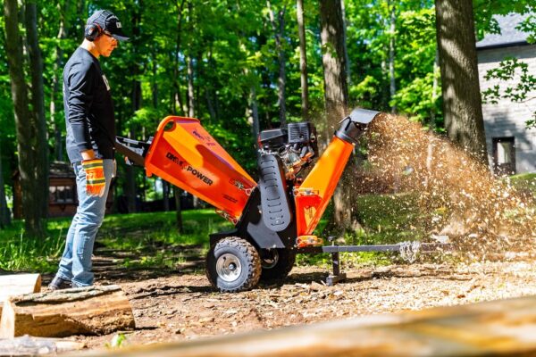 DK2 5 Inch Kinetic 9.5 HP Gas Powered Wood Chipper (OPC525) - Image 7